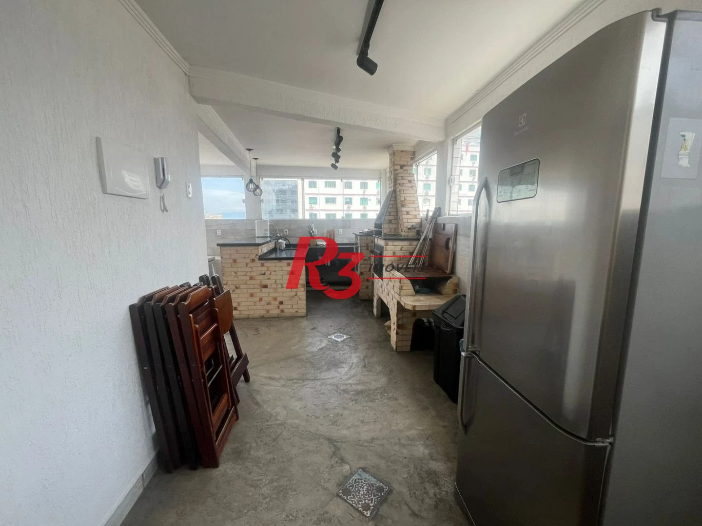 Apartamento para alugar, 88 m² por R$ 4.100,02/mês - José Menino - Santos/SP