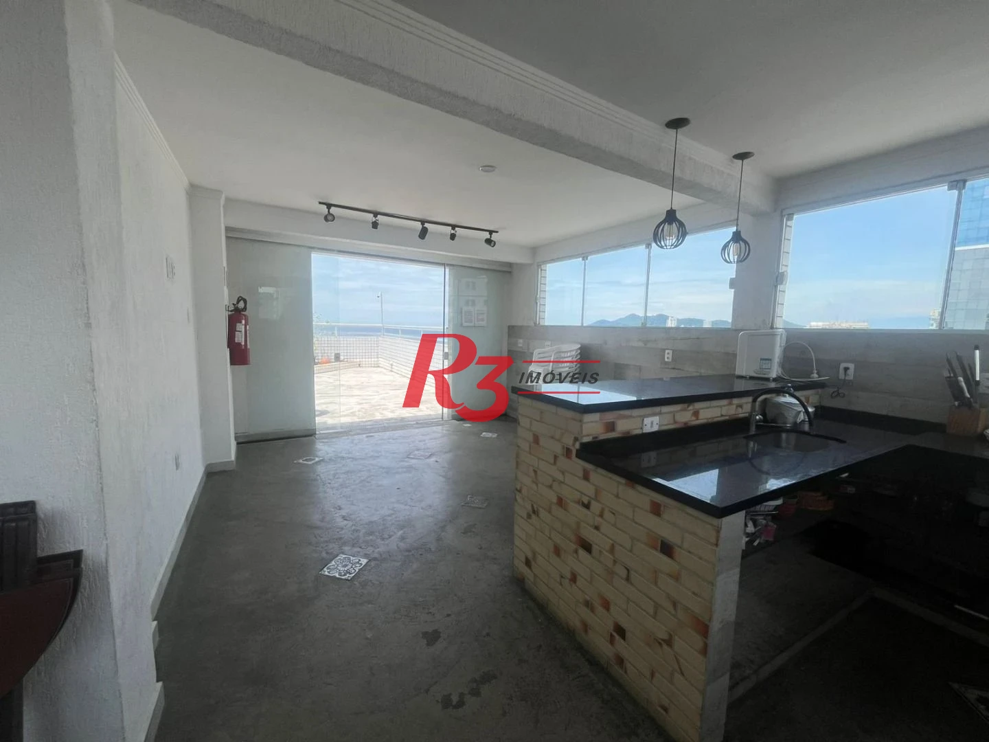 Apartamento para alugar, 88 m² por R$ 4.100,02/mês - José Menino - Santos/SP