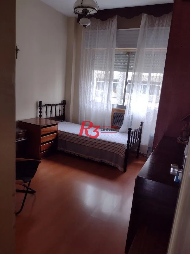 Apartamento com 2 dormitórios + dependência à venda, 124 m² por R$ 639.000 - Gonzaga - Santos/SP