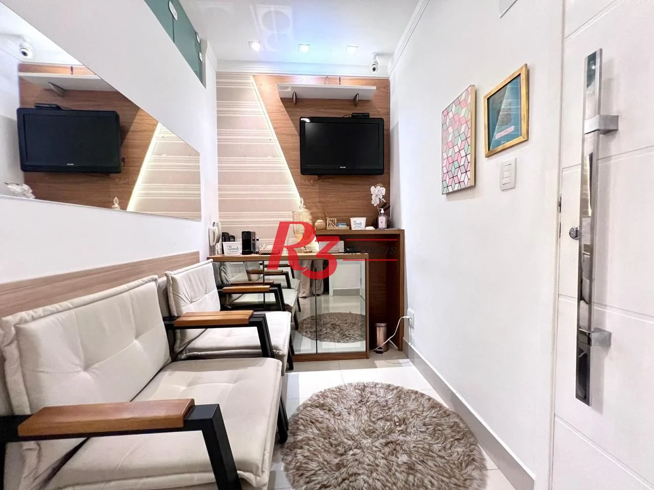 Sala para alugar, 43 m² por R$ 4.000,00/mês - Encruzilhada - Santos/SP