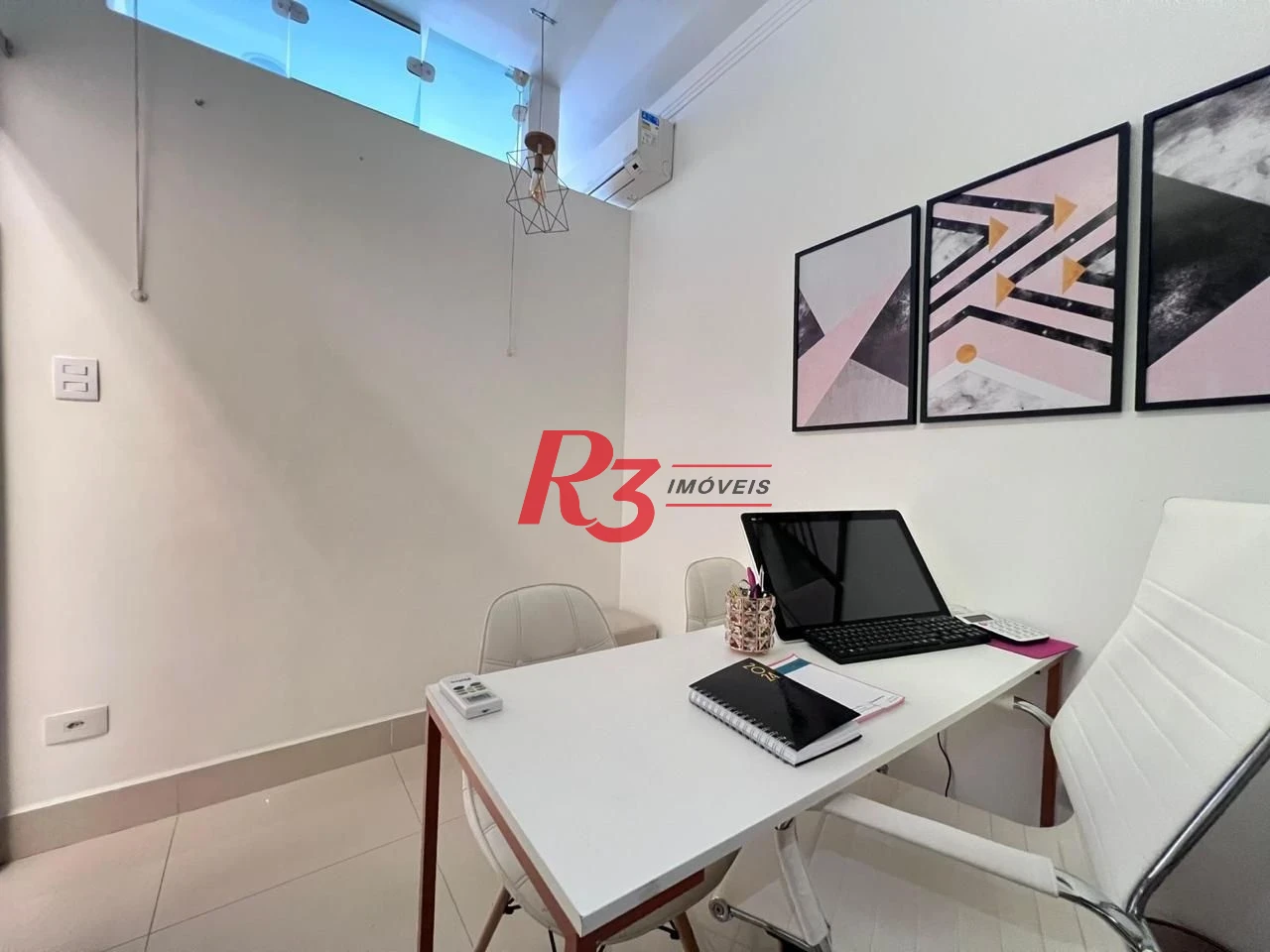 Sala para alugar, 43 m² por R$ 4.000,00/mês - Encruzilhada - Santos/SP