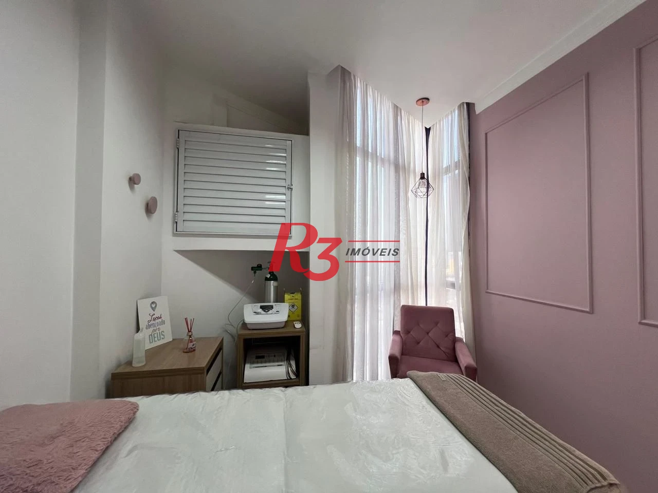 Sala para alugar, 43 m² por R$ 4.000,00/mês - Encruzilhada - Santos/SP