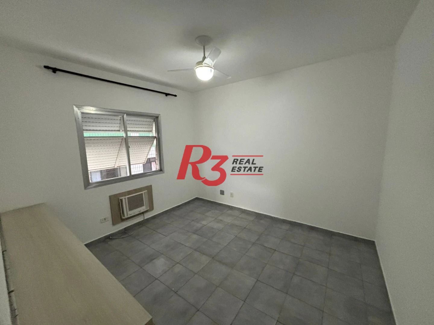 Apartamento com 1 dormitório para alugar, 45 m²  - Campo Grande - Santos/SP