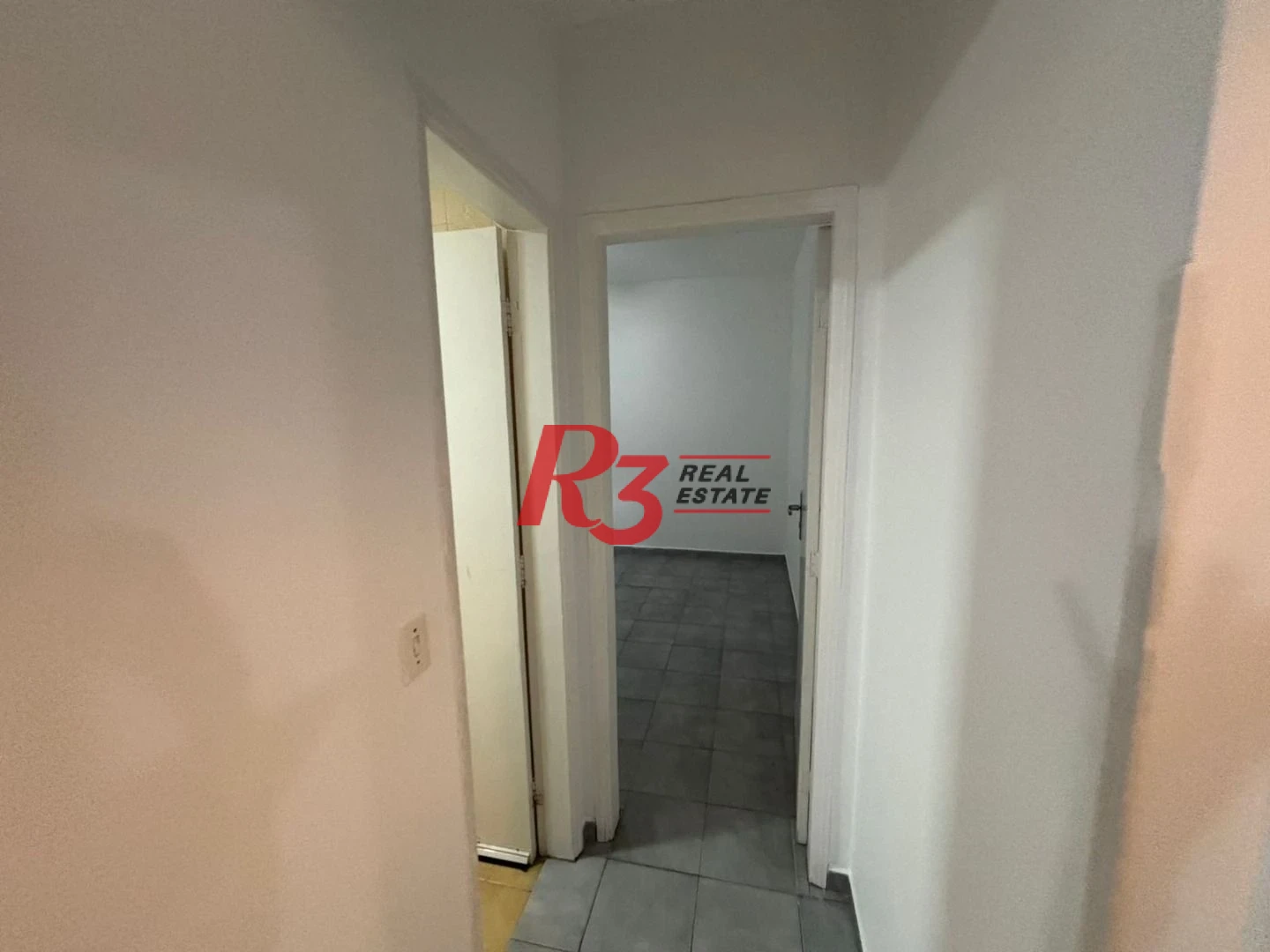 Apartamento com 1 dormitório para alugar, 45 m²  - Campo Grande - Santos/SP