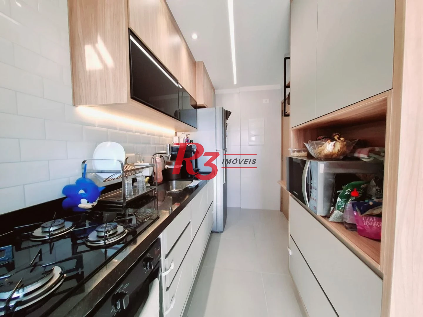 Apartamento com 2 dormitórios à venda, 80 m² por R$ 1.080.000,00 - Boqueirão - Santos/SP
