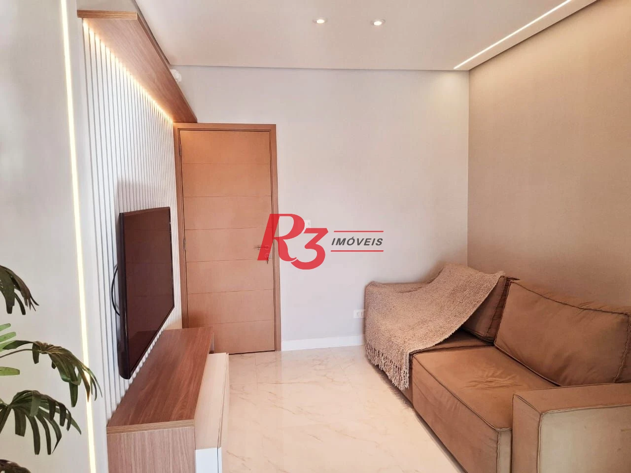 Apartamento com 2 dormitórios à venda, 80 m² por R$ 1.080.000,00 - Boqueirão - Santos/SP