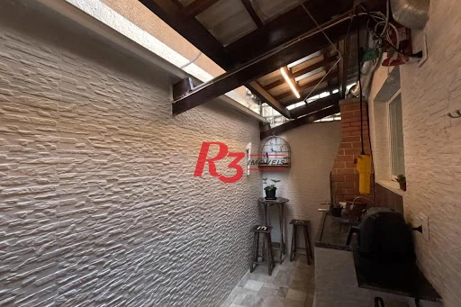 Sobrado com 3 dormitórios à venda, 140 m² por R$ 860.000,00 - Campo Grande - Santos/SP