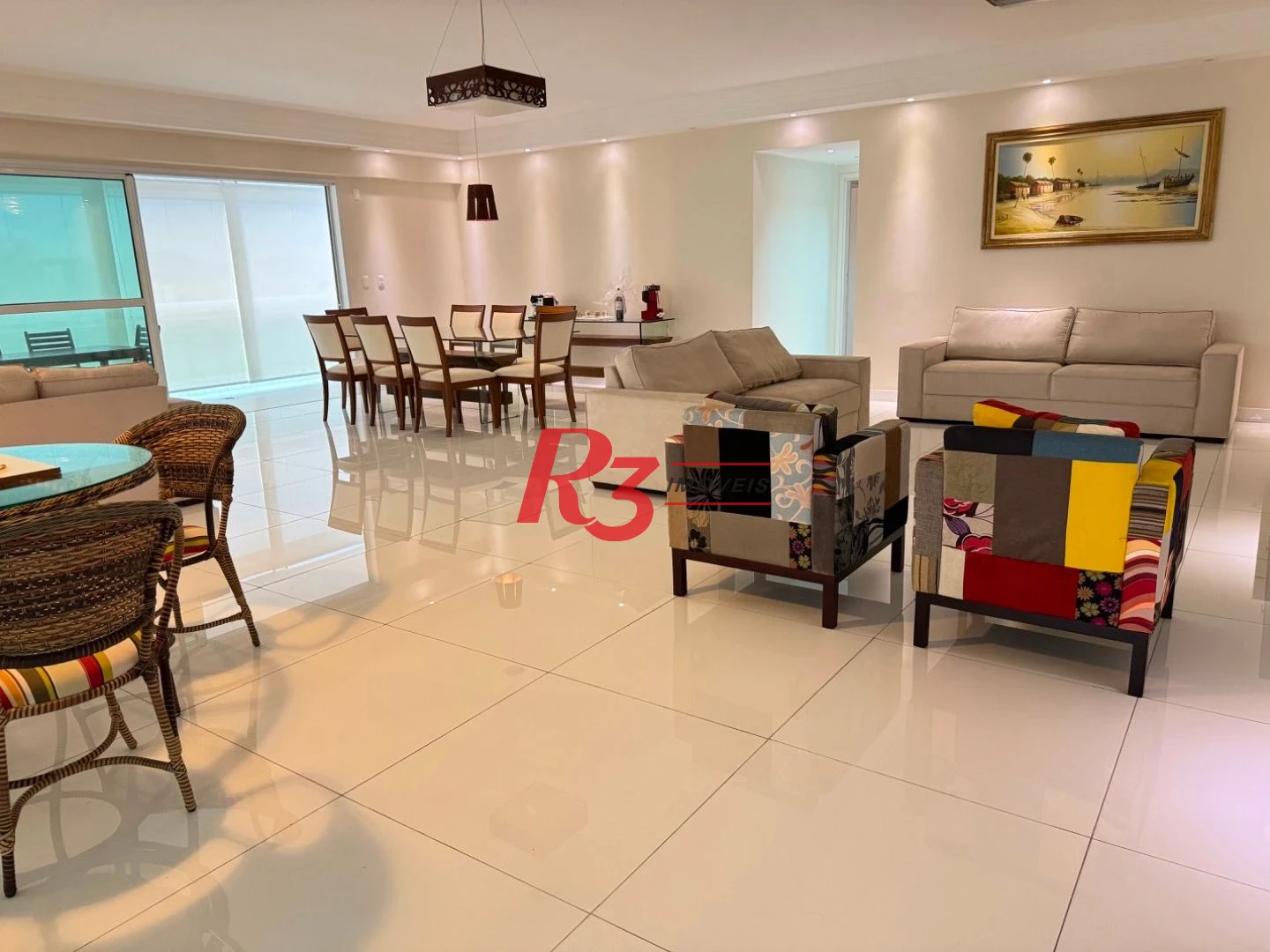 Apartamento, 324 m² - venda por R$ 5.350.000,00 ou aluguel por R$ 29.000,00/mês - Aparecida - Santos/SP