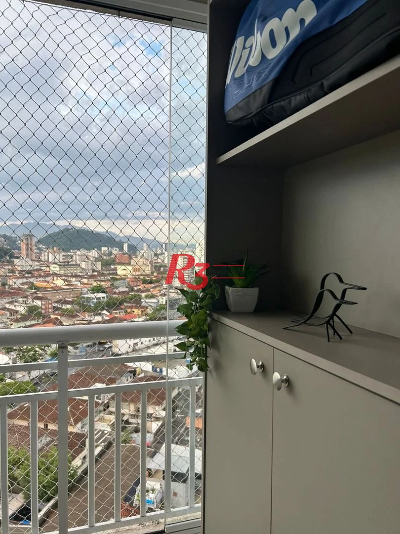Apartamento com 2 dormitórios à venda, 62 m² por R$ 600.000,00 - Marapé - Santos/SP