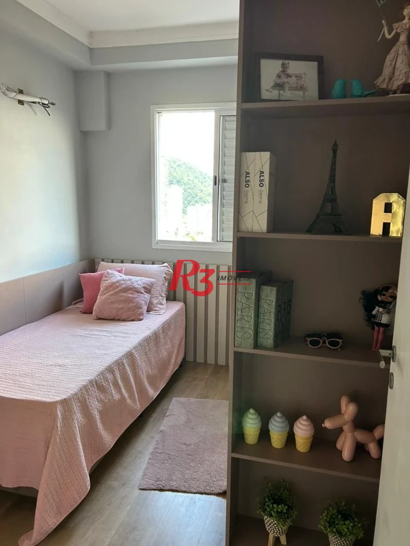 Apartamento com 2 dormitórios à venda, 62 m² por R$ 600.000,00 - Marapé - Santos/SP