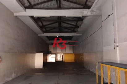 Galpão, 400 m² - venda por R$ 1.200.000,00 ou aluguel por R$ 8.000,00/mês - Centro - Santos/SP