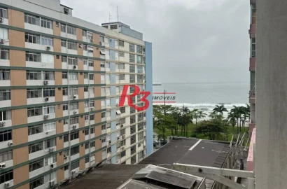 Apartamento com 2 dormitórios à venda, 55 m² por R$ 410.000,00 - Embaré - Santos/SP