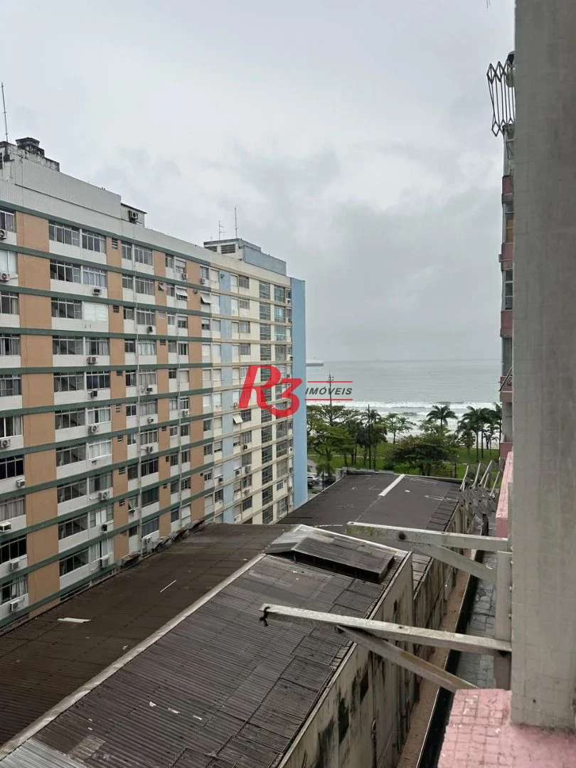 Apartamento com 2 dormitórios à venda, 55 m² por R$ 410.000,00 - Embaré - Santos/SP