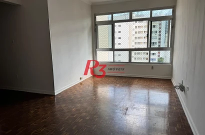 Apartamento com 2 dormitórios para alugar, 123 m² por R$ 5.042,00/mês - José Menino - Santos/SP