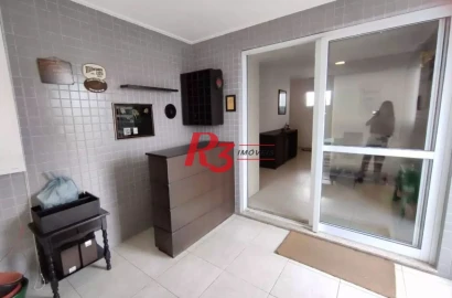 Apartamento Duplex à venda, 115 m² por R$ 989.000,00 - Pompéia - Santos/SP