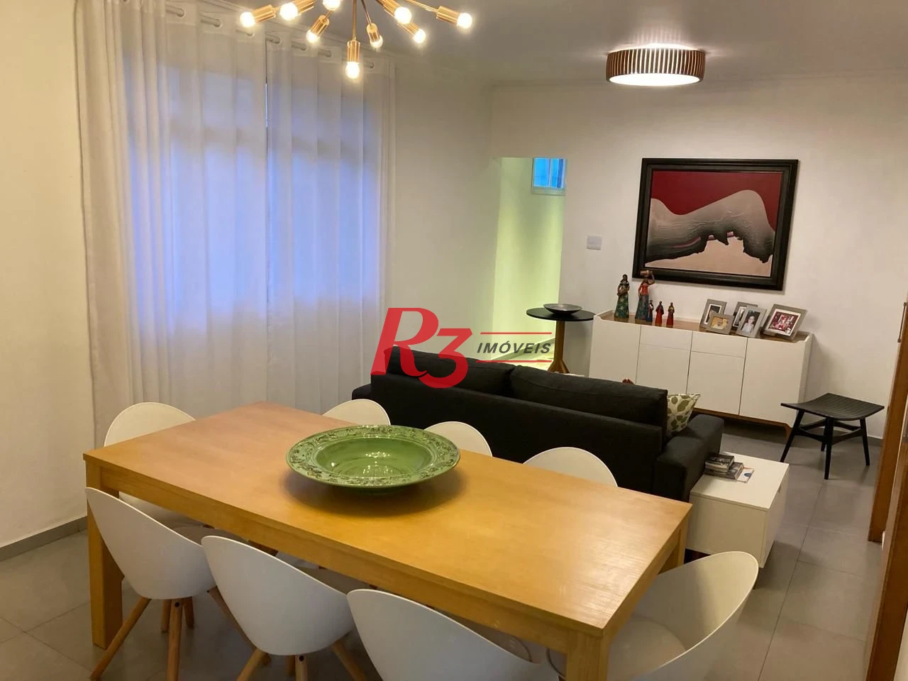 Apartamento com 3 dormitórios à venda, 110 m² por R$ 740.000,00 - Boqueirão - Santos/SP
