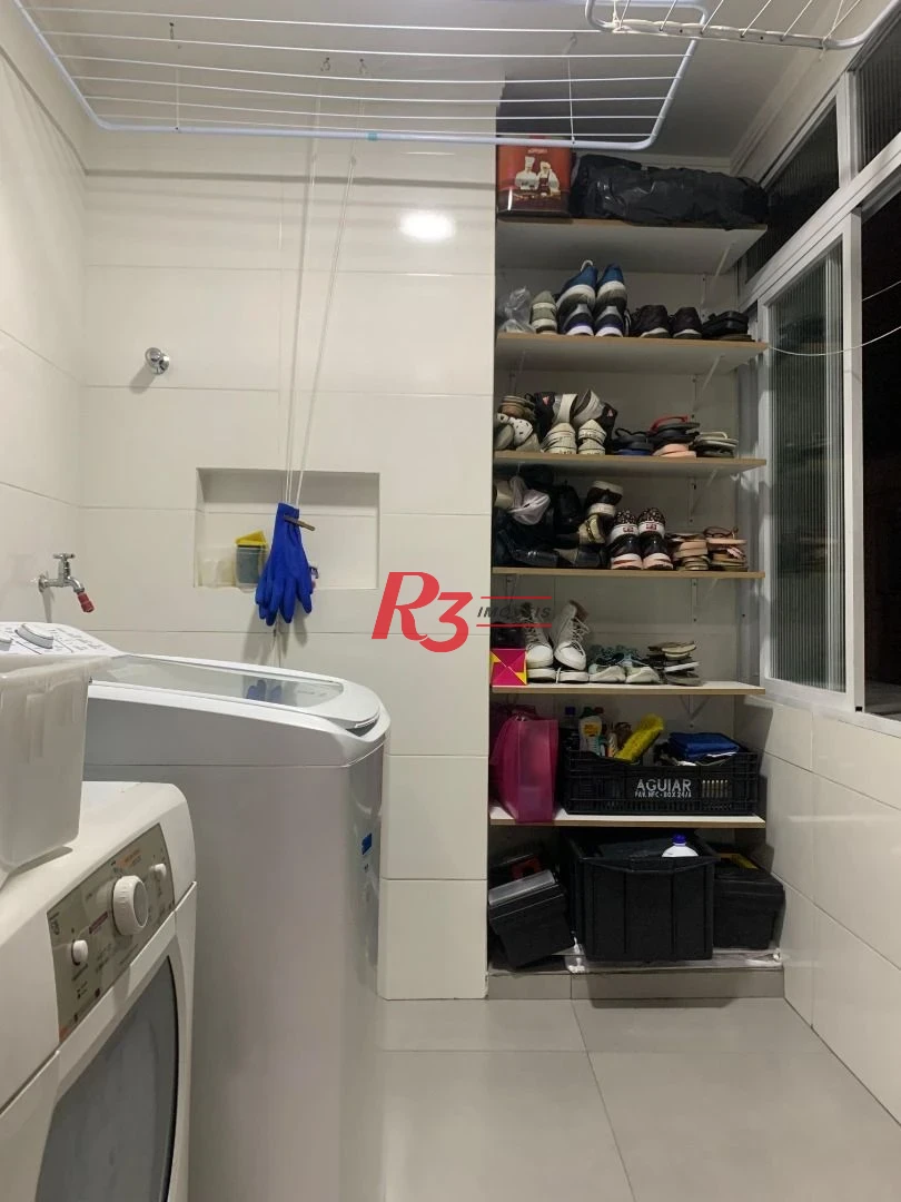 Apartamento com 3 dormitórios à venda, 110 m² por R$ 740.000,00 - Boqueirão - Santos/SP