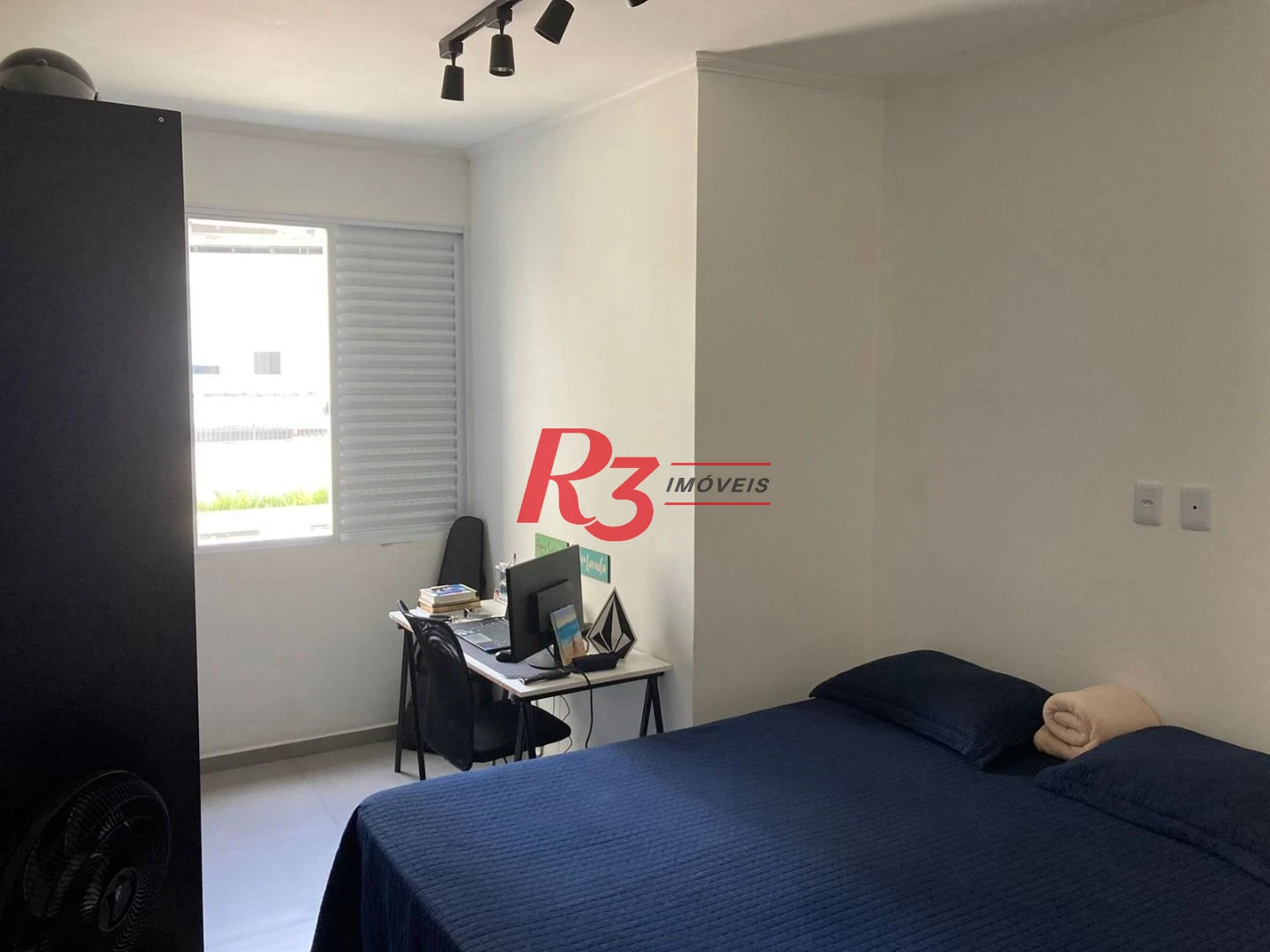 Apartamento com 3 dormitórios à venda, 110 m² por R$ 740.000,00 - Boqueirão - Santos/SP