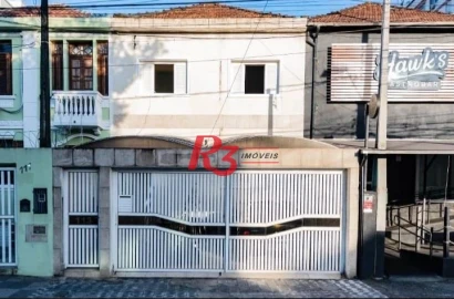 Sobrado com 3 quartos à venda, 180 m² por R$ 0 - Vila Belmiro - Santos/SP