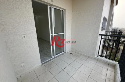 Apartamento à venda, 63 m² por R$ 346.000,00 - Areia Branca - Santos/SP