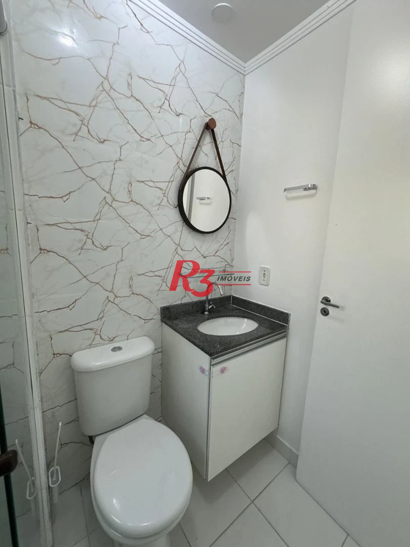 Apartamento à venda, 63 m² por R$ 346.000,00 - Areia Branca - Santos/SP
