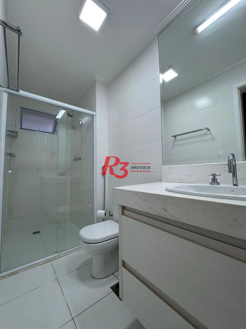 Apartamento para alugar, 232 m² por R$ 29.000,02/mês - Aparecida - Santos/SP