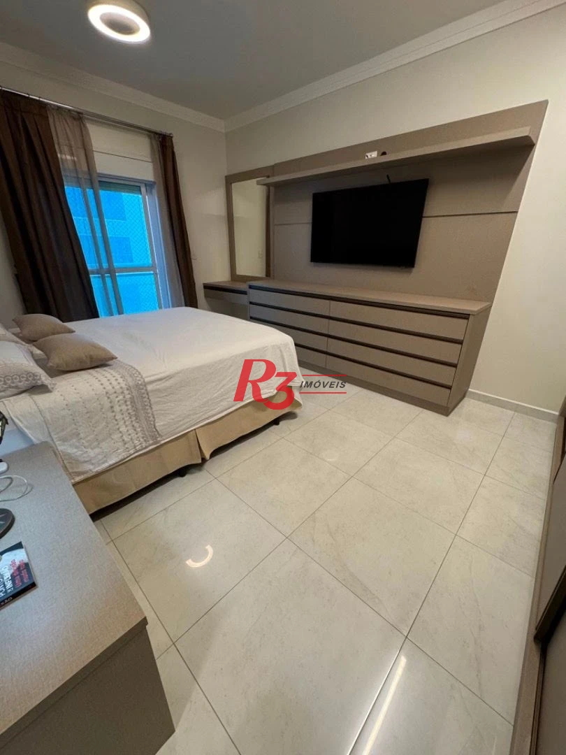 Apartamento para alugar, 232 m² por R$ 29.000,02/mês - Aparecida - Santos/SP