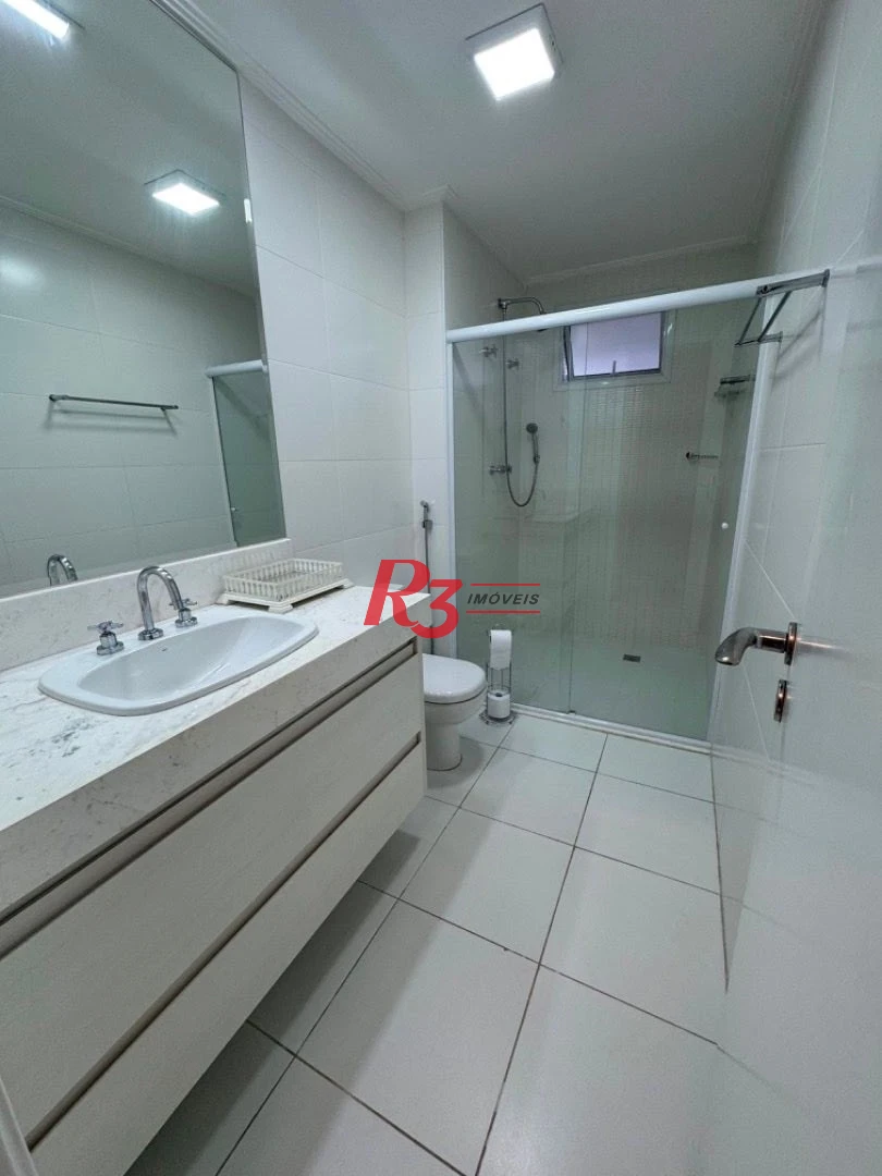 Apartamento para alugar, 232 m² por R$ 29.000,02/mês - Aparecida - Santos/SP
