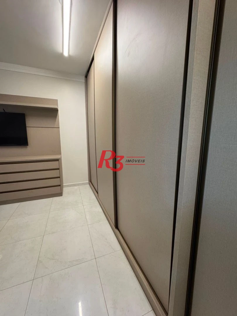 Apartamento para alugar, 232 m² por R$ 29.000,02/mês - Aparecida - Santos/SP