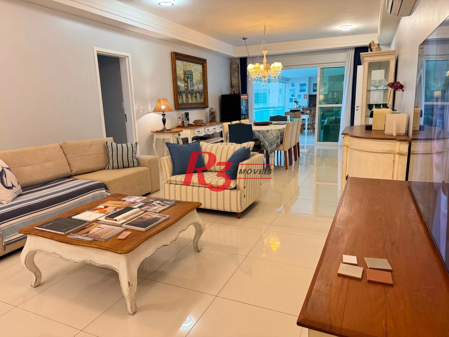 Apartamento para alugar, 232 m² por R$ 29.000,02/mês - Aparecida - Santos/SP