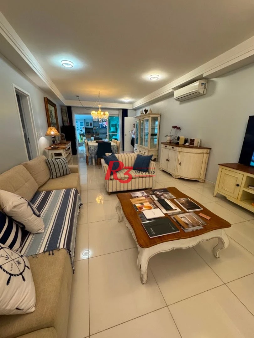 Apartamento para alugar, 232 m² por R$ 29.000,02/mês - Aparecida - Santos/SP