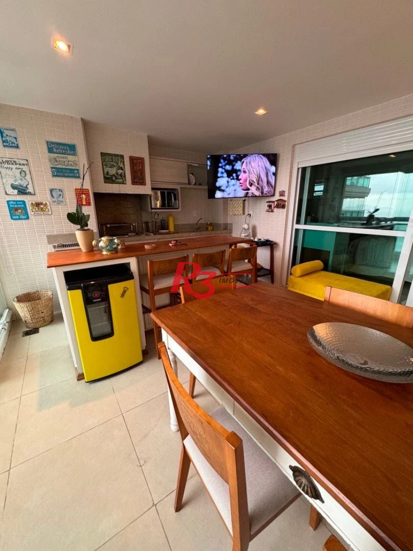 Apartamento para alugar, 232 m² por R$ 29.000,02/mês - Aparecida - Santos/SP