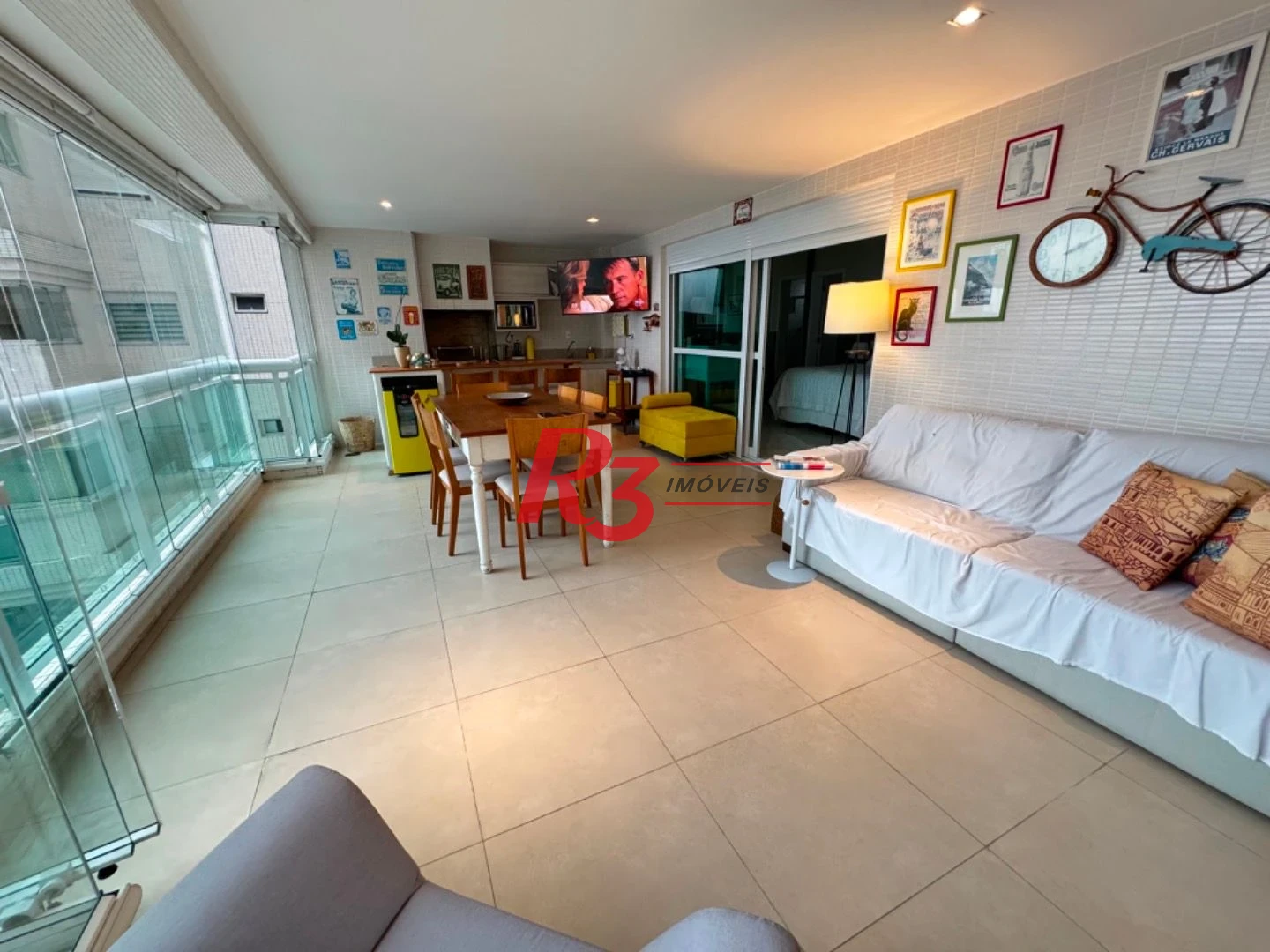 Apartamento para alugar, 232 m² por R$ 29.000,02/mês - Aparecida - Santos/SP