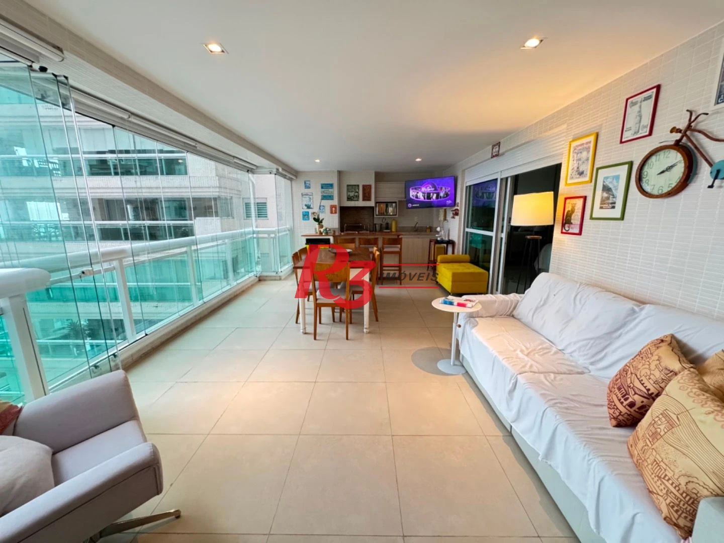 Apartamento para alugar, 232 m² por R$ 29.000,02/mês - Aparecida - Santos/SP