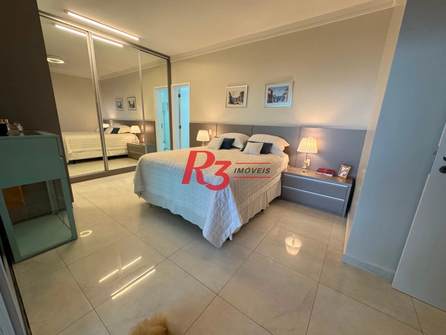 Apartamento para alugar, 232 m² por R$ 29.000,02/mês - Aparecida - Santos/SP