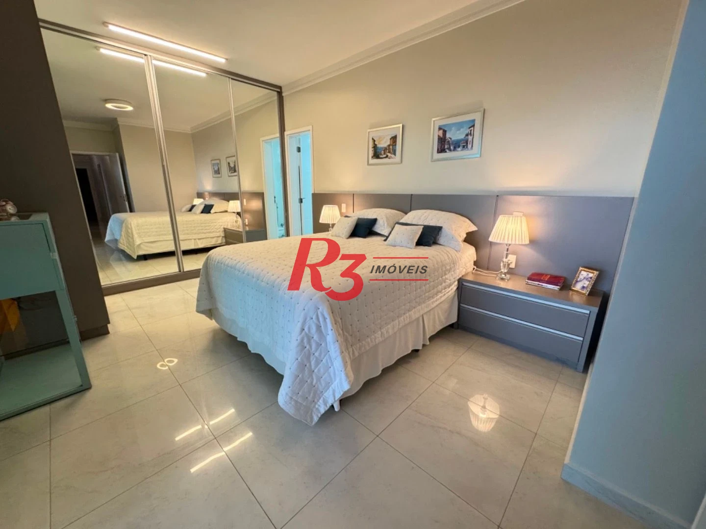 Apartamento para alugar, 232 m² por R$ 29.000,02/mês - Aparecida - Santos/SP