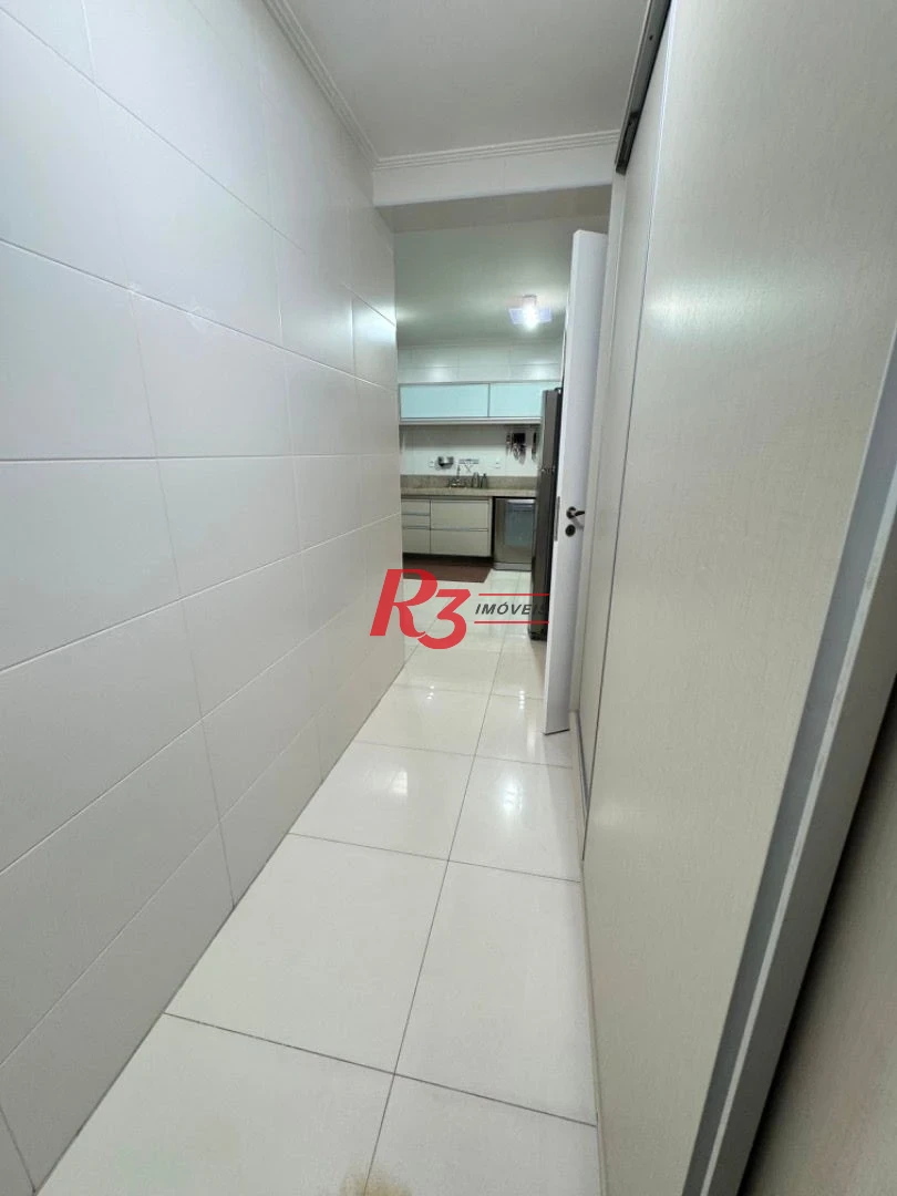 Apartamento para alugar, 232 m² por R$ 29.000,02/mês - Aparecida - Santos/SP