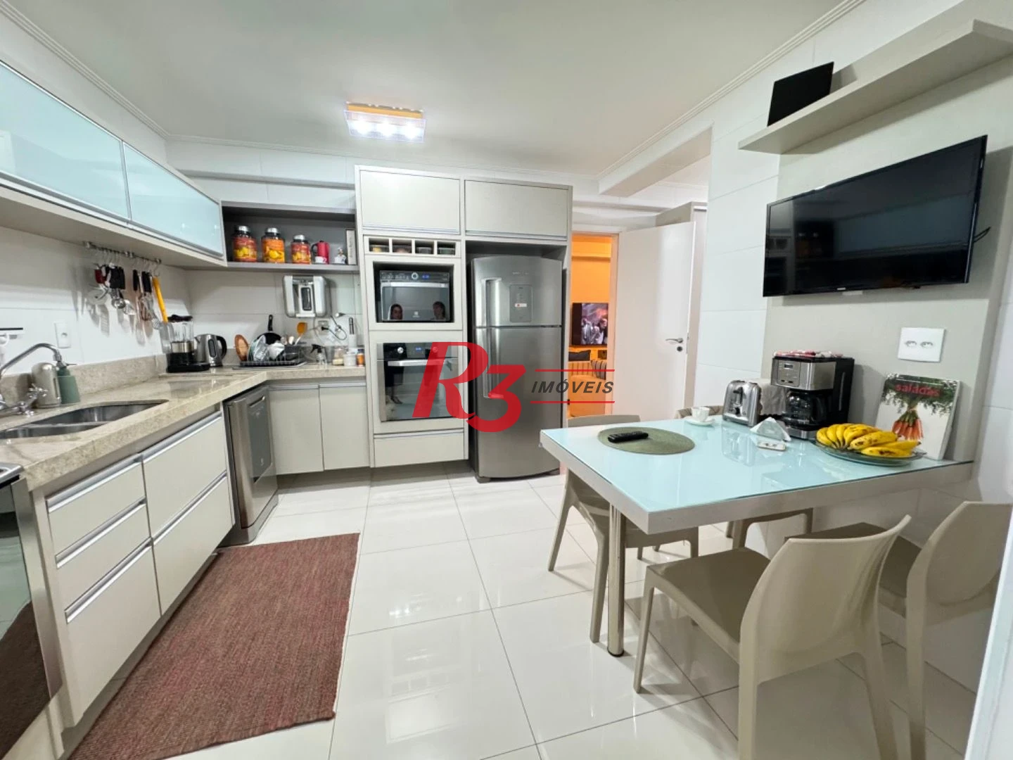 Apartamento para alugar, 232 m² por R$ 29.000,02/mês - Aparecida - Santos/SP