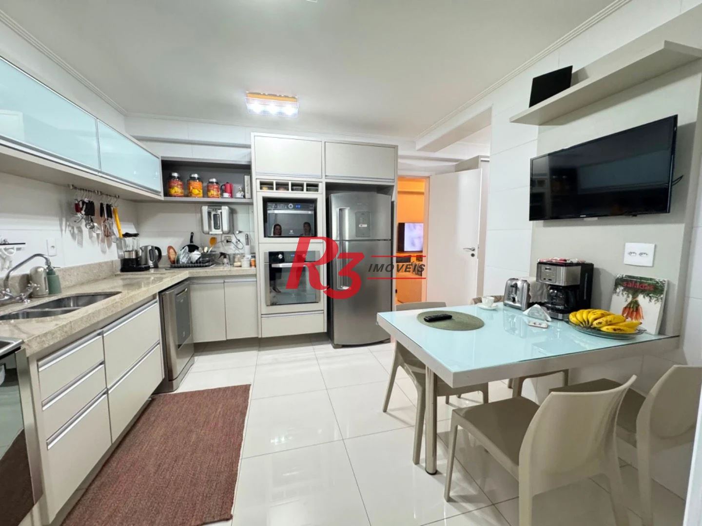 Apartamento para alugar, 232 m² por R$ 29.000,02/mês - Aparecida - Santos/SP