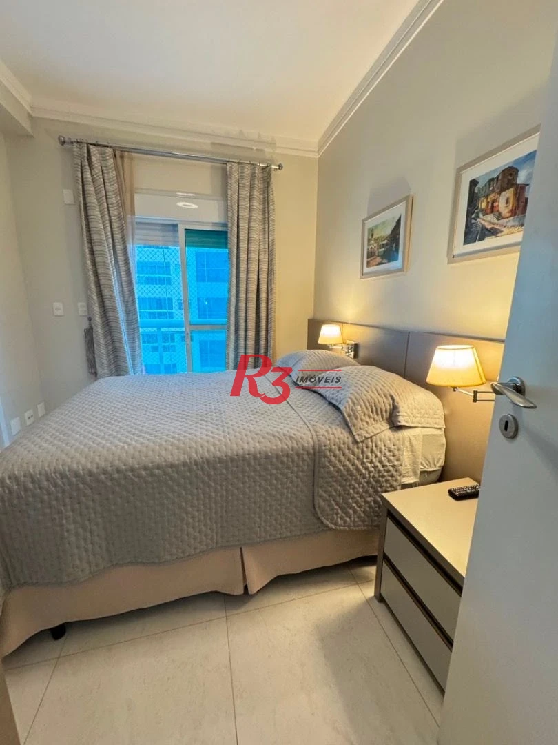 Apartamento para alugar, 232 m² por R$ 29.000,02/mês - Aparecida - Santos/SP
