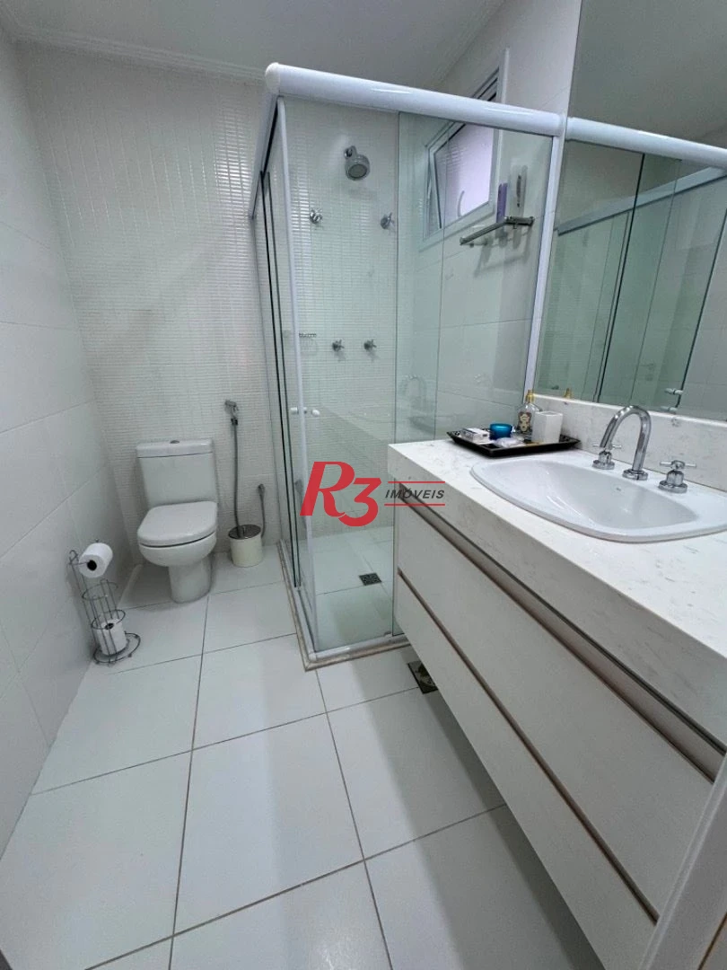 Apartamento para alugar, 232 m² por R$ 29.000,02/mês - Aparecida - Santos/SP
