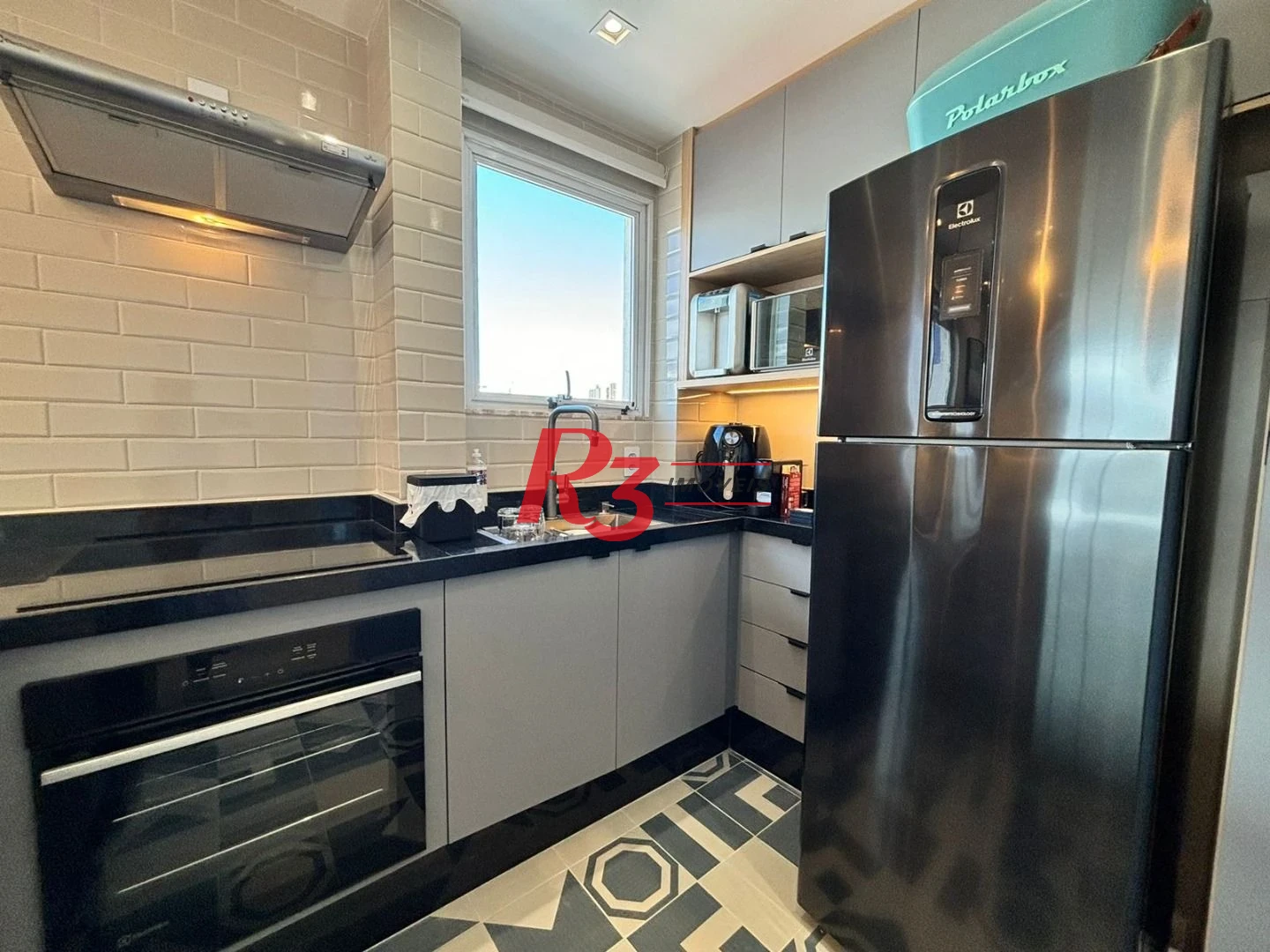 Apartamento para alugar, 44 m² por R$ 5.500,02/mês - Gonzaga - Santos/SP