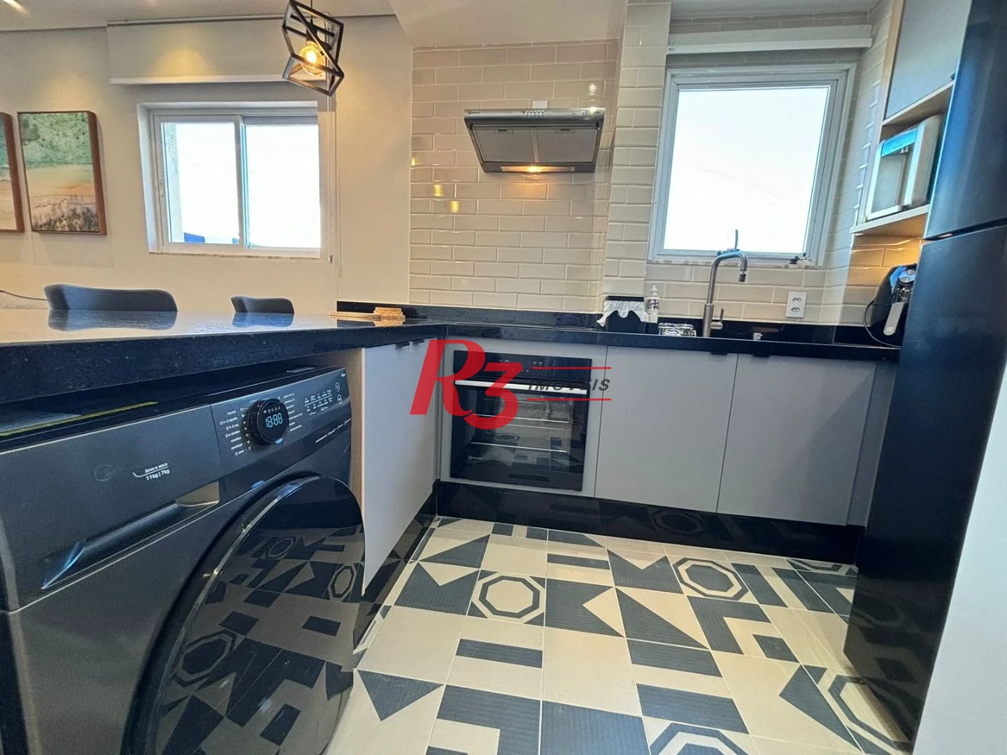 Apartamento para alugar, 44 m² por R$ 5.500,02/mês - Gonzaga - Santos/SP
