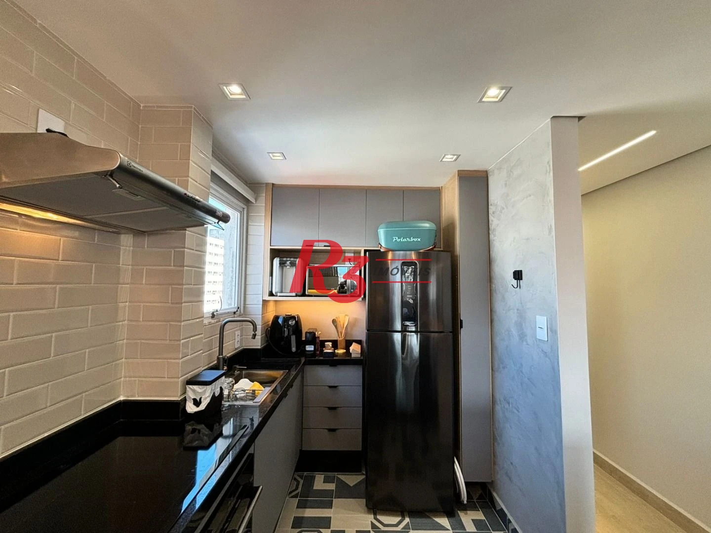 Apartamento para alugar, 44 m² por R$ 5.500,02/mês - Gonzaga - Santos/SP
