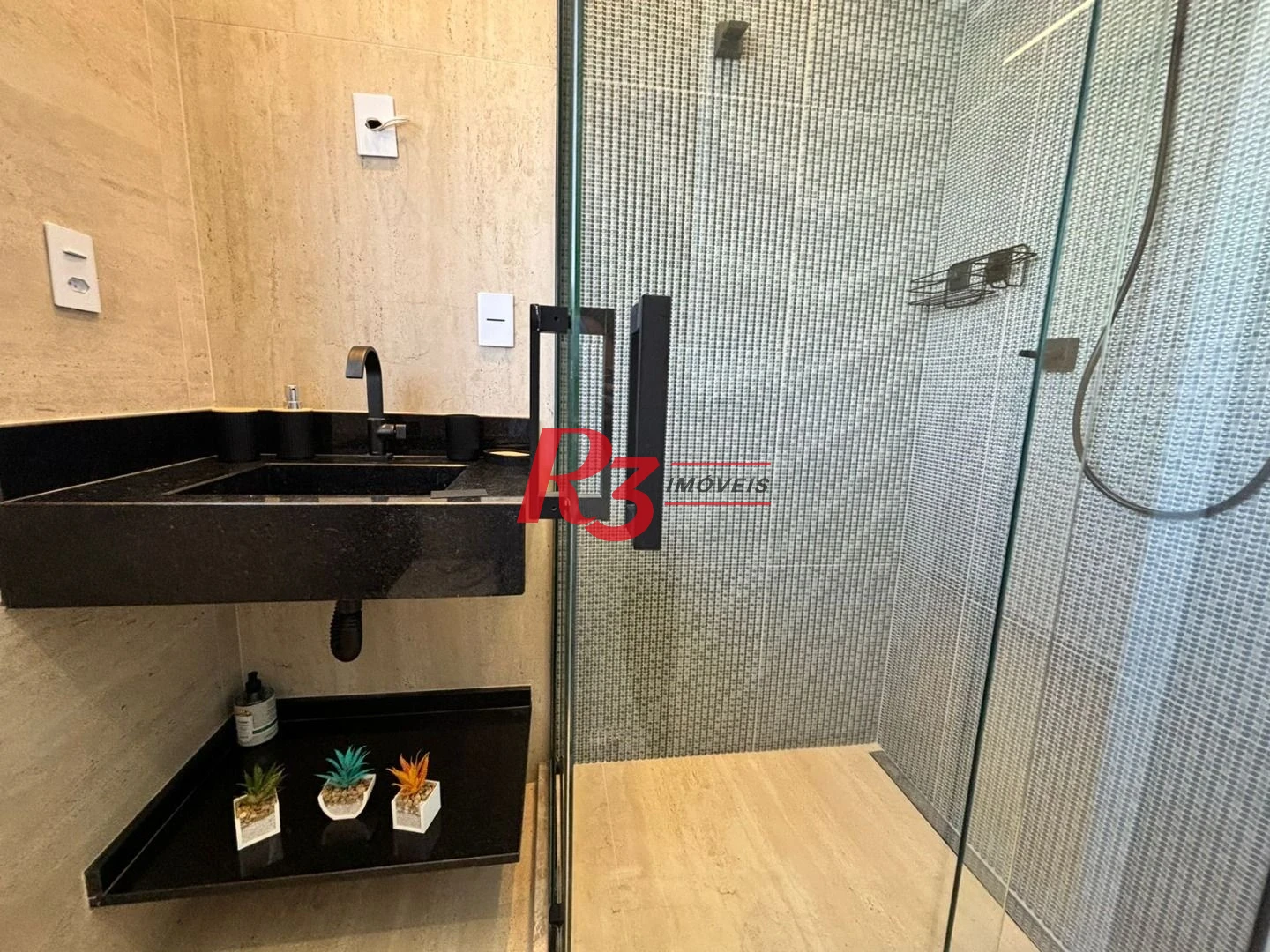 Apartamento para alugar, 44 m² por R$ 5.500,02/mês - Gonzaga - Santos/SP