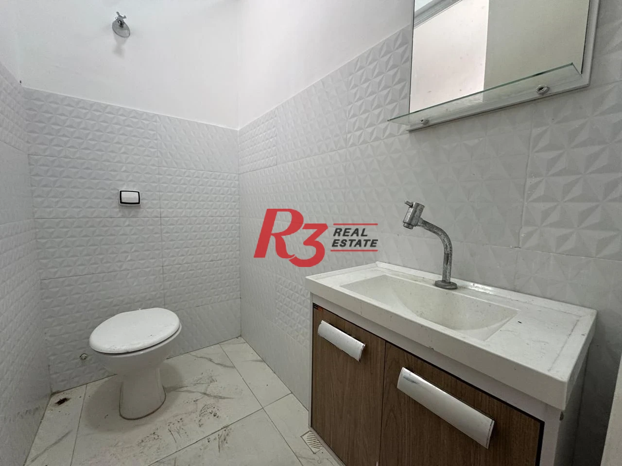 Sala para alugar, 54 m² por R$ 3.000,00/mês - Boqueirão - Santos/SP
