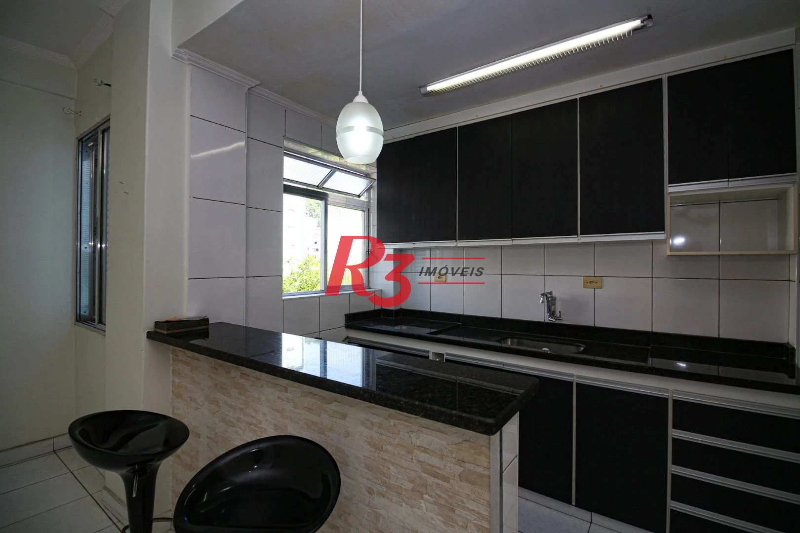 Apartamento, 44 m² - venda por R$ 210.000,00 ou aluguel por R$ 2.500,01/mês - José Menino - Santos/SP