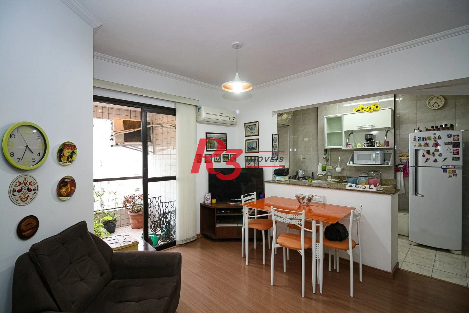 Apartamento para alugar, 67 m² por R$ 4.500,00/mês - José Menino - Santos/SP
