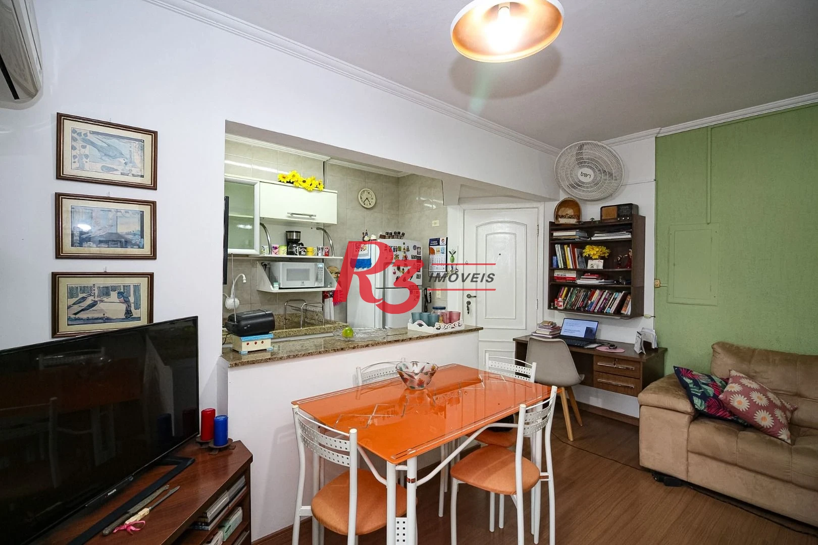 Apartamento para alugar, 67 m² por R$ 4.500,00/mês - José Menino - Santos/SP