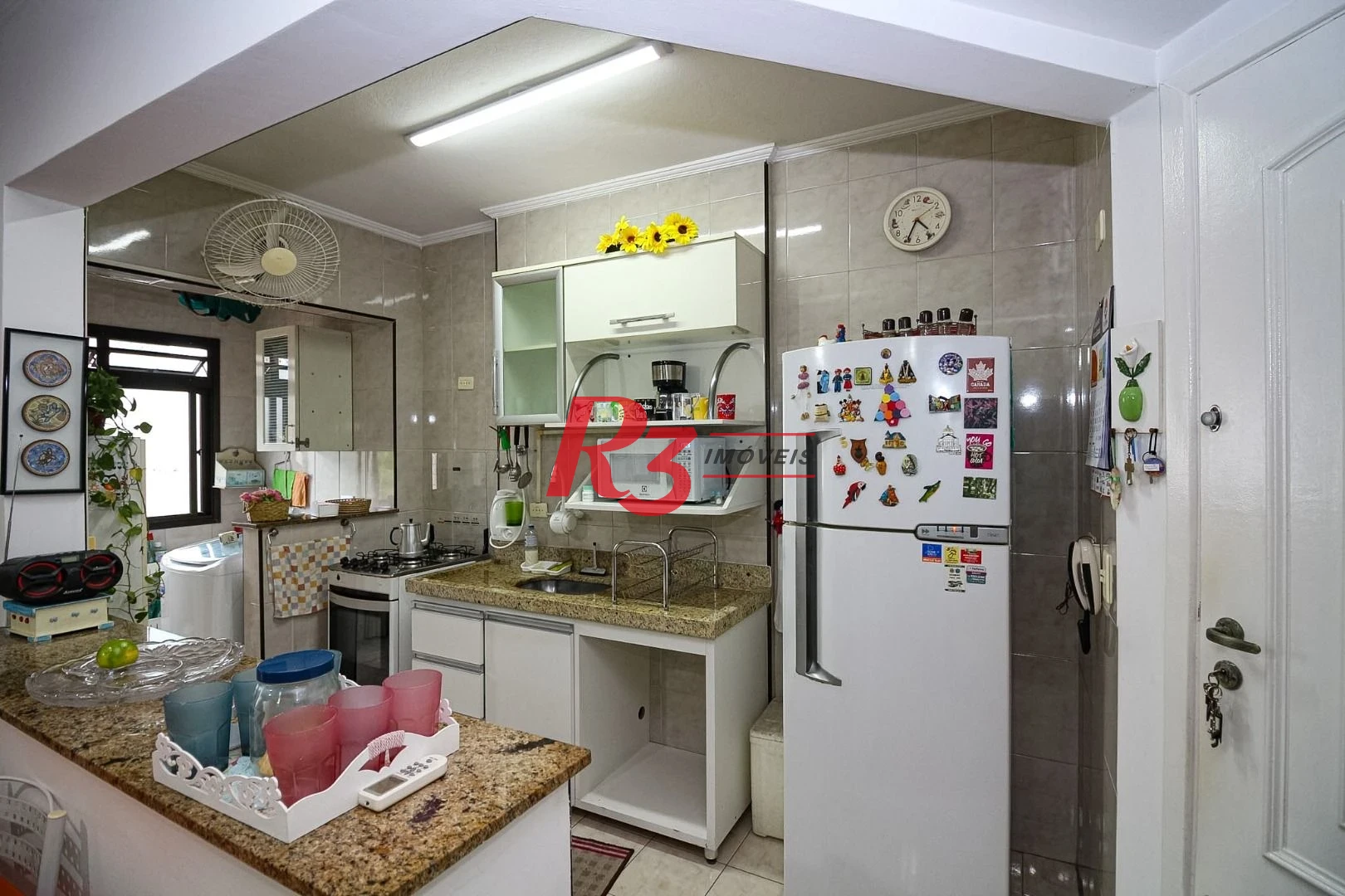 Apartamento para alugar, 67 m² por R$ 4.500,00/mês - José Menino - Santos/SP